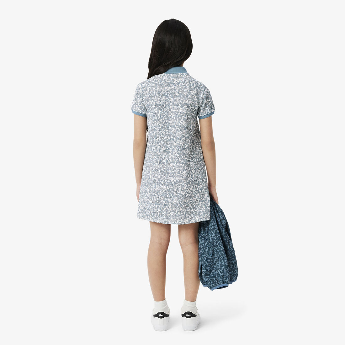 Printed Cotton Polo Dress Printed Cotton Polo Dress