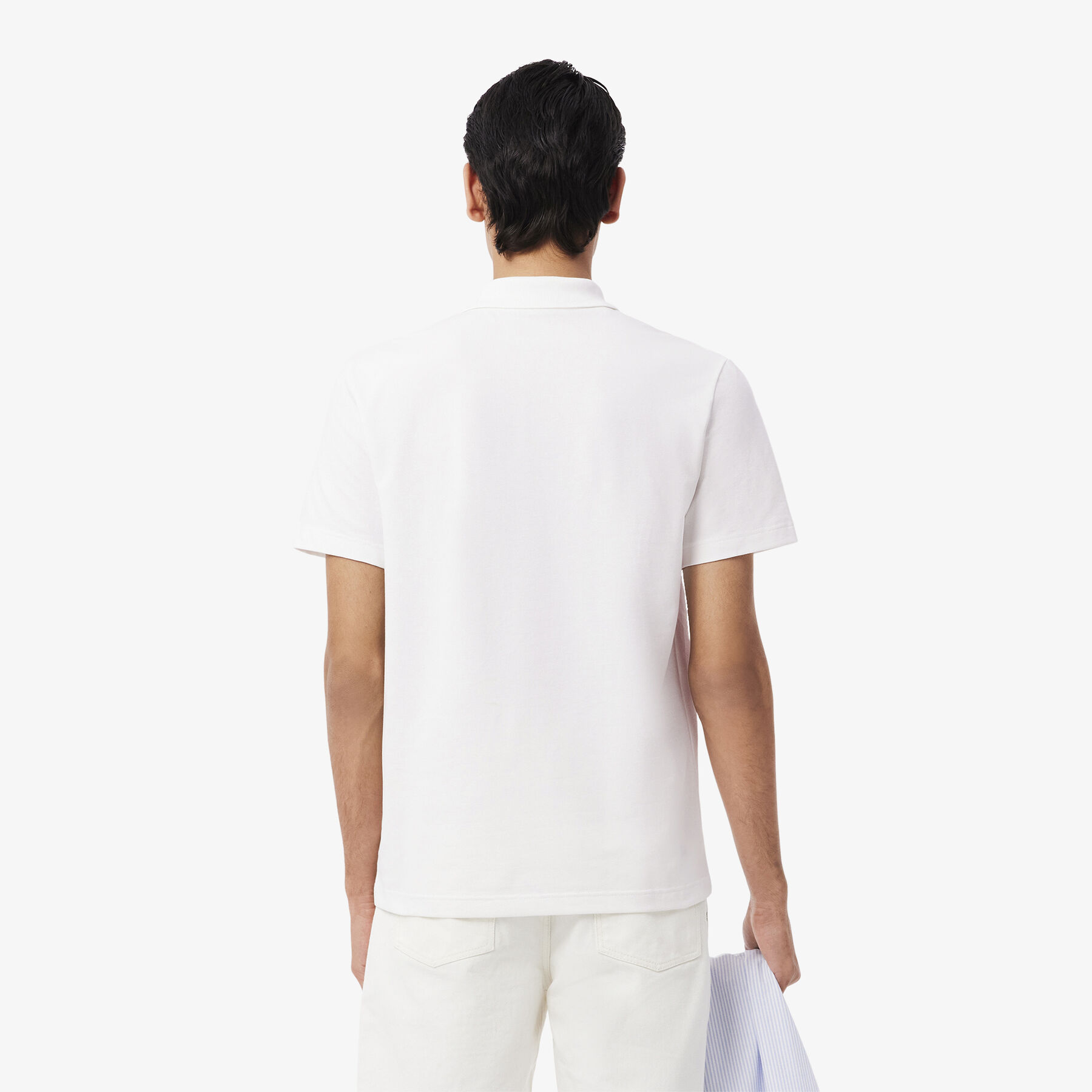Regular Fit Cotton Blend Polo Shirt lacoste regular fit cotton blend polo shirt