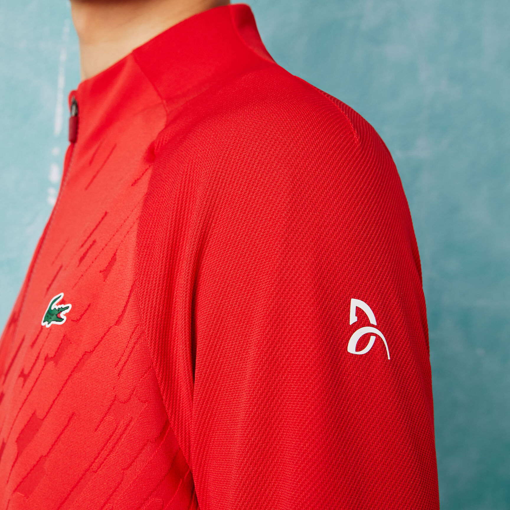 Men&rsquo;s Lacoste SPORT x Novak Djokovic Technical Zip Jacket