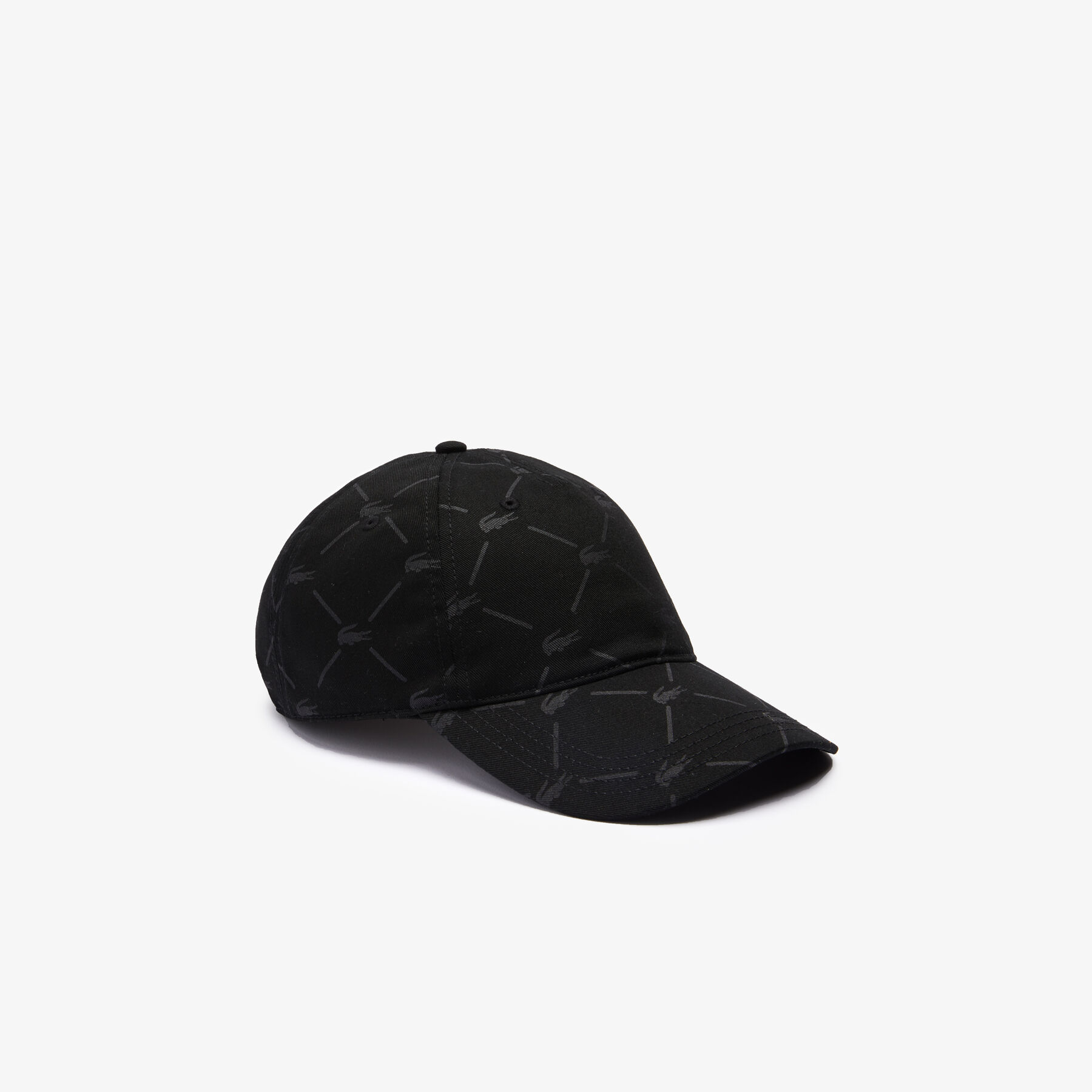كاب قطني للجنسين مع طباعة مونوغرام مجموعة Lacoste LIVE لاكوست كاب قطني للجنسين مع طباعة مونوغرام مجموعة lacoste live