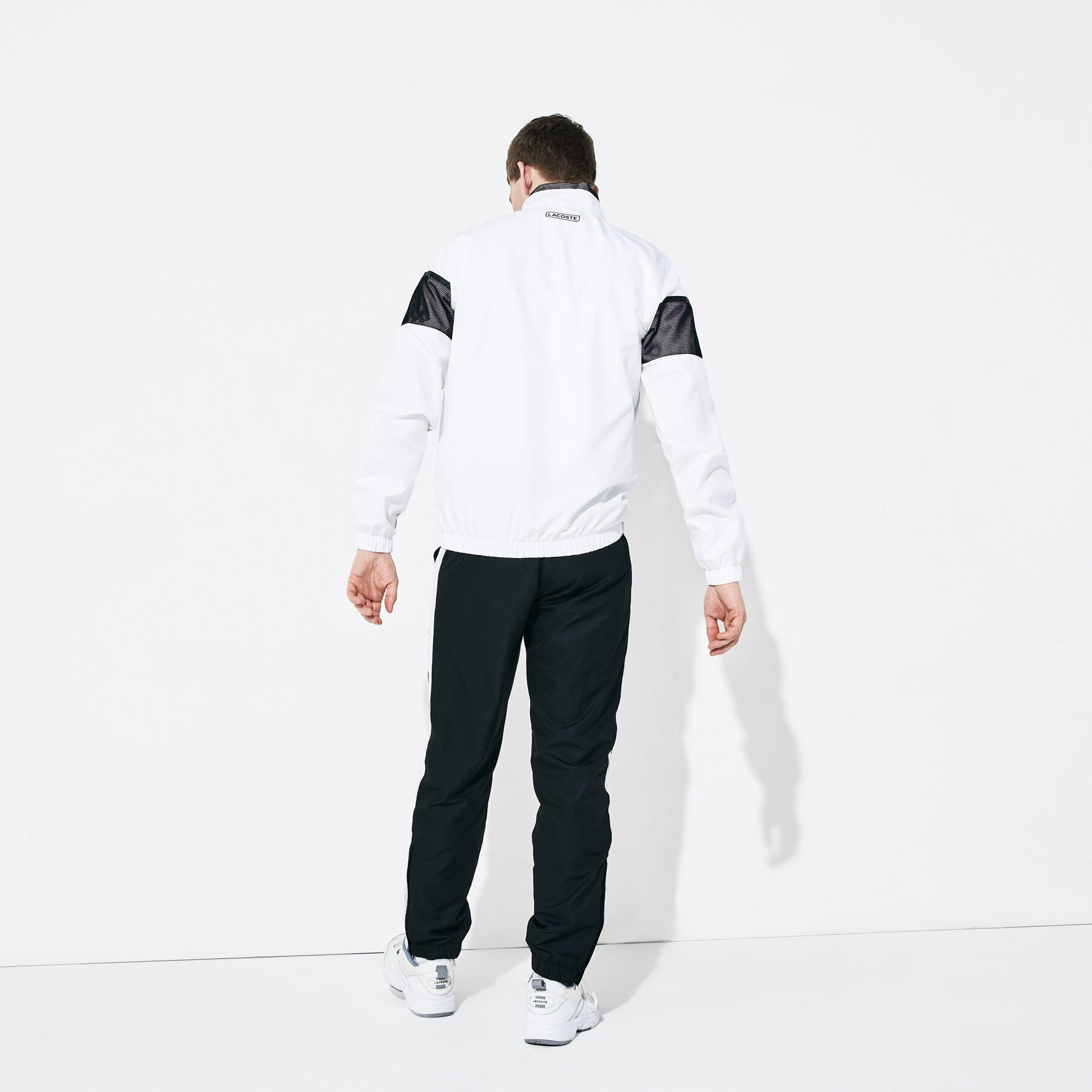 Men's Lacoste SPORT Taffeta And Jersey Tennis Tracksuit men s lacoste sport taffeta and jersey tennis tracksuit