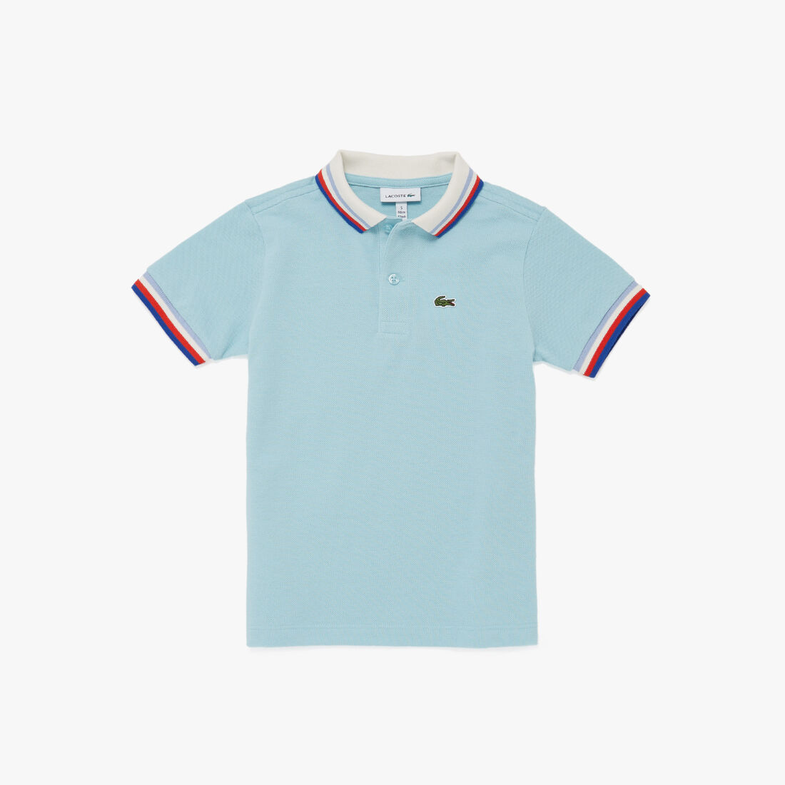قميص بولو قطني تراثي للصبيان من Lacoste