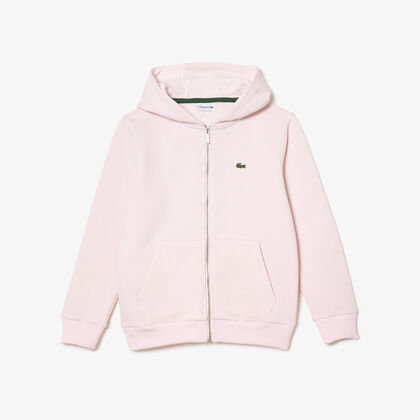 Kangaroo Pocket Zip Front Hoodie