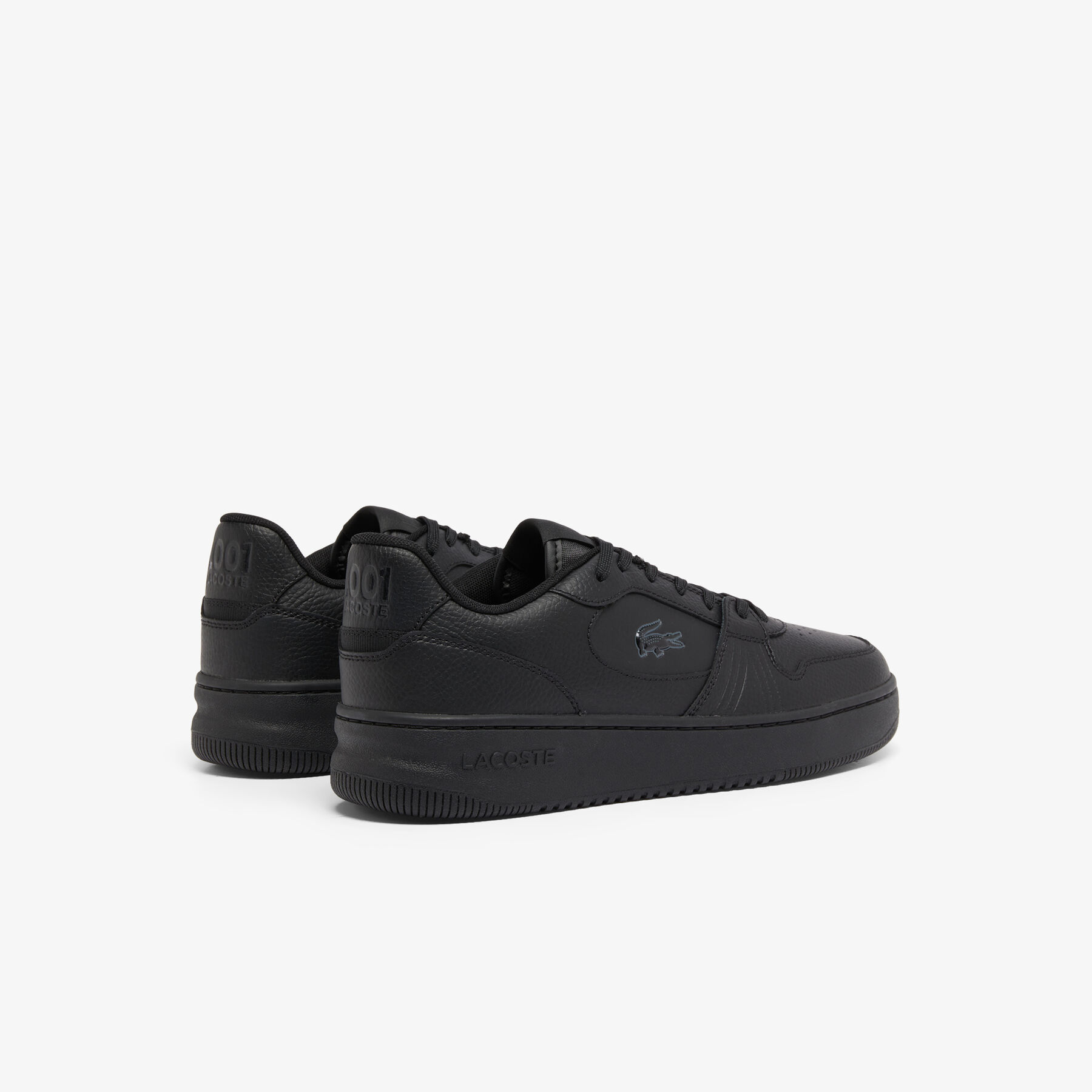 lacoste men s l001 set leather sneakers