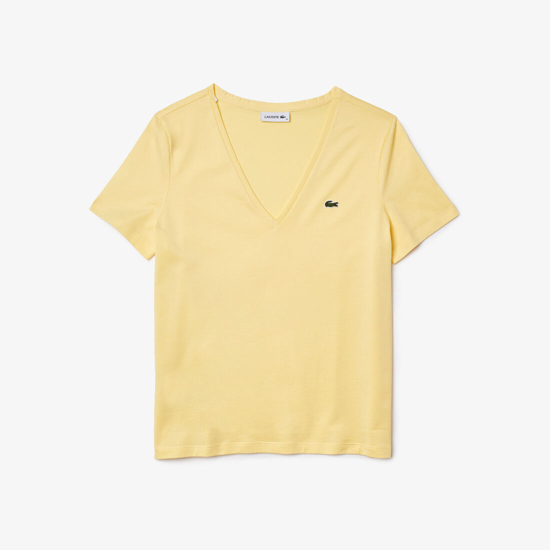 Women's V-neck Loose Fit Cotton T-shirt