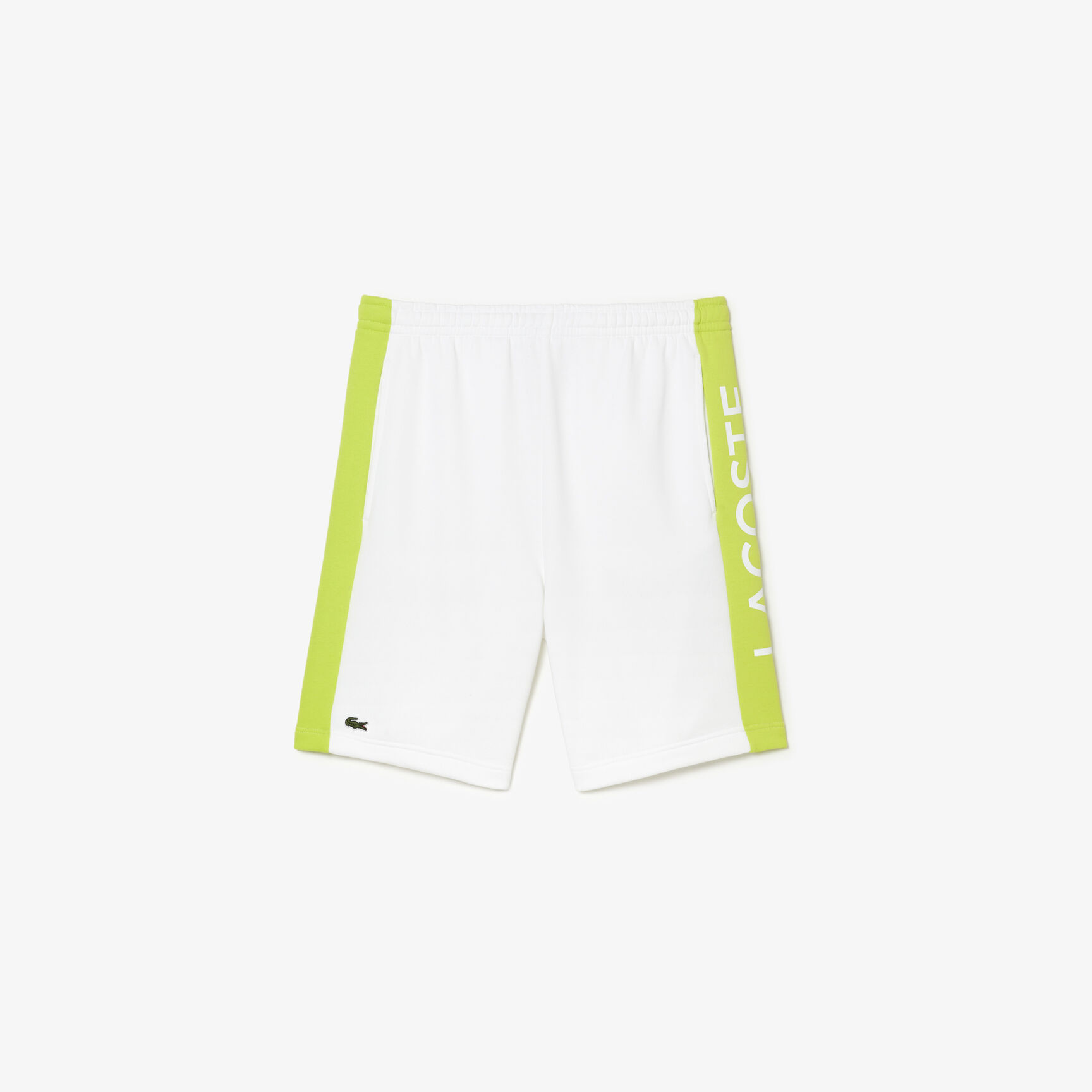 شورت صوف قطني مقسم بألوان بقصة عادية للرجال