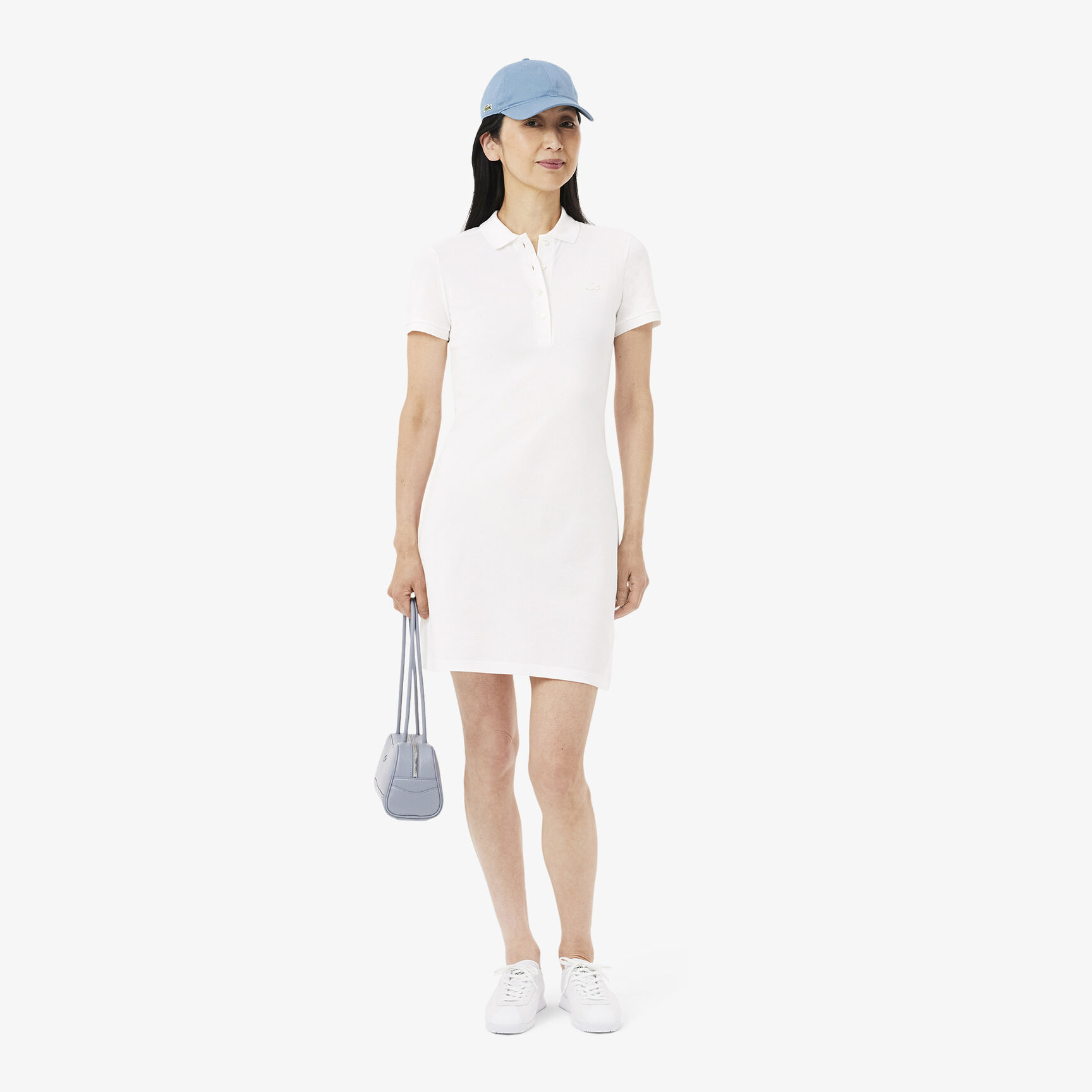 Slim Fit Stretch Petit Pique Polo Dress Slim Fit Stretch Petit Pique Polo Dress