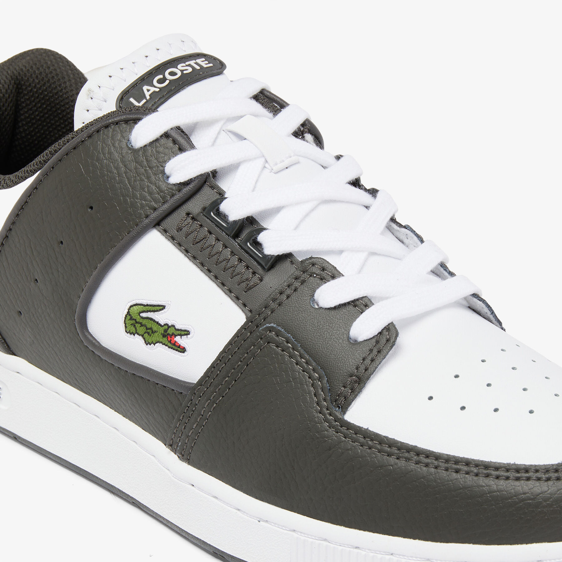 lacoste men s court cage leather sneakers