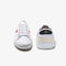 lacoste women s sideline tricolour canvas and suede sneakers