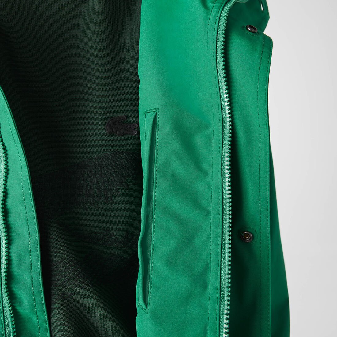 Men’s Water-Resistant Cotton Blend Short Hooded Parka Men’s Water-Resistant Cotton Blend Short Hooded Parka