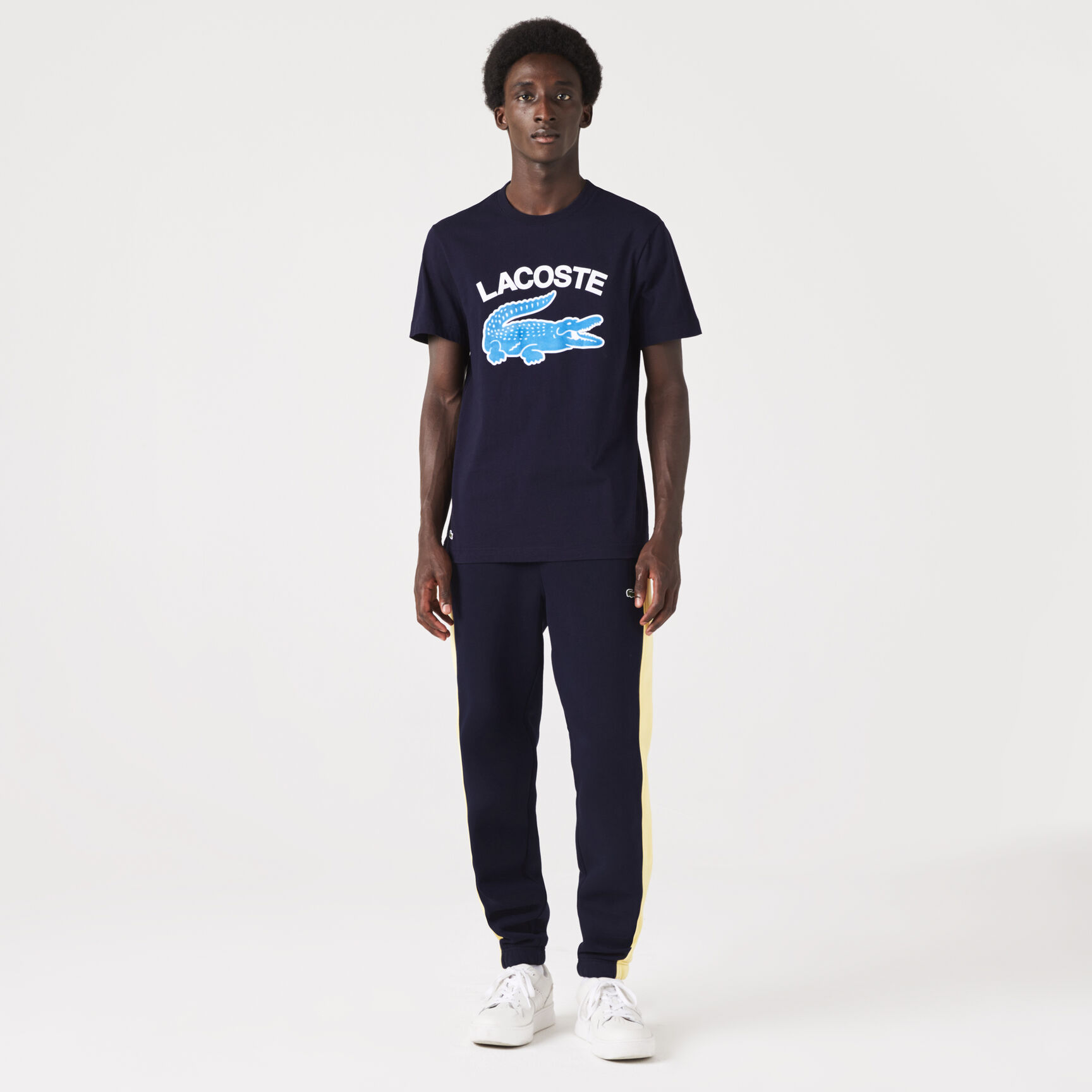 Men's Lacoste Regular Fit XL Crocodile Print T-shirt