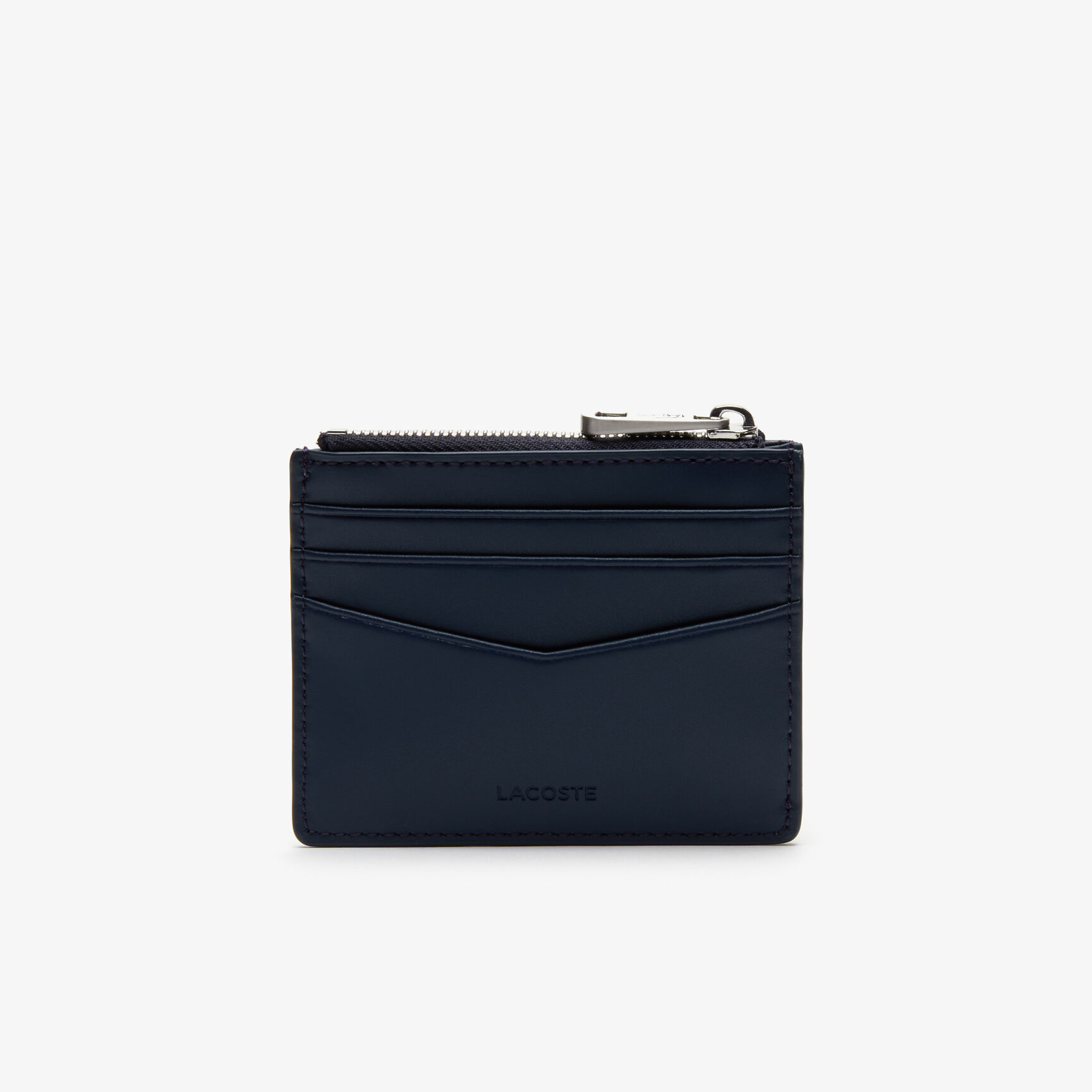 Men's Chantaco Matte Piqué Leather Zip 6 Card Holder Men's Chantaco Matte Piqué Leather Zip 6 Card Holder