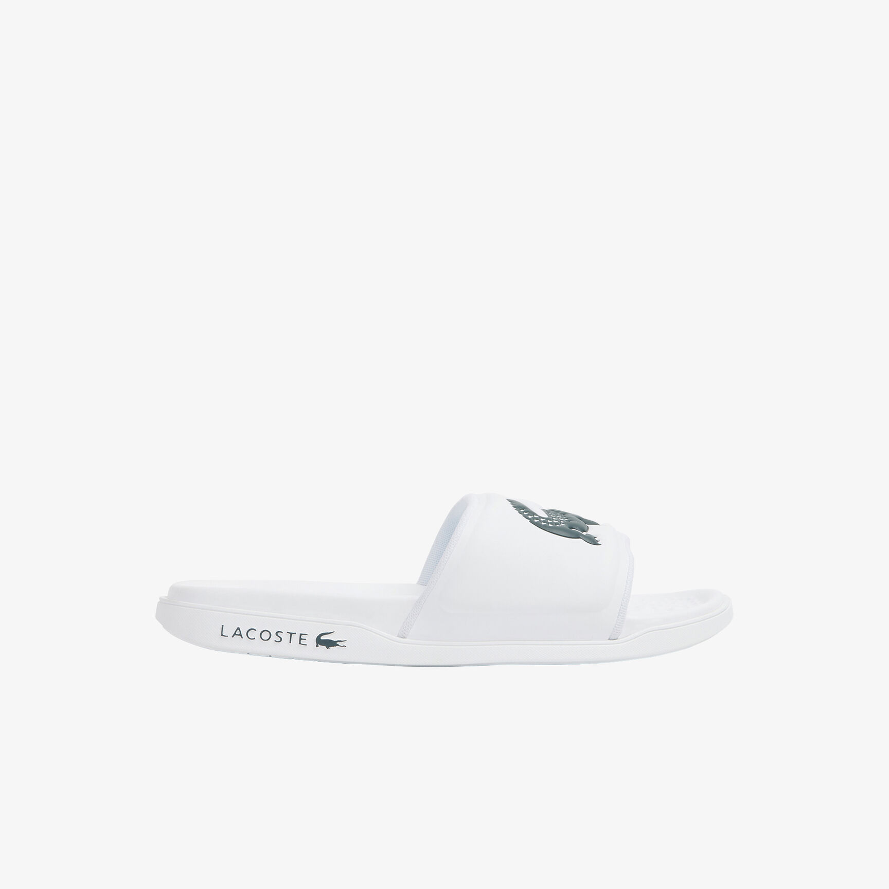 Men's Croco Dualiste Synthetic Logo Strap Slides