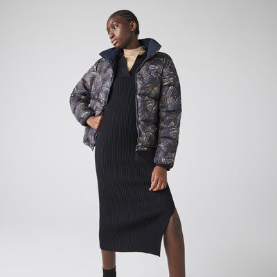 Women’s Lacoste X National Geographic Print Quilted Jacket
