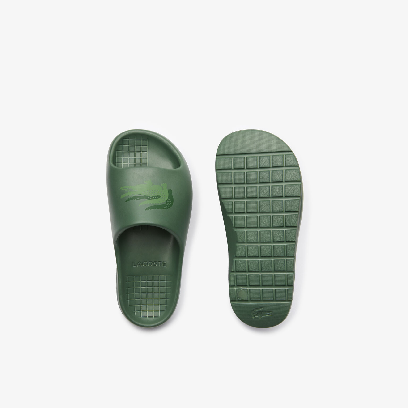 Women's Lacoste Croco 2.0 Evo Synthetic Slides Women's Lacoste Croco 2.0 Evo Synthetic Slides