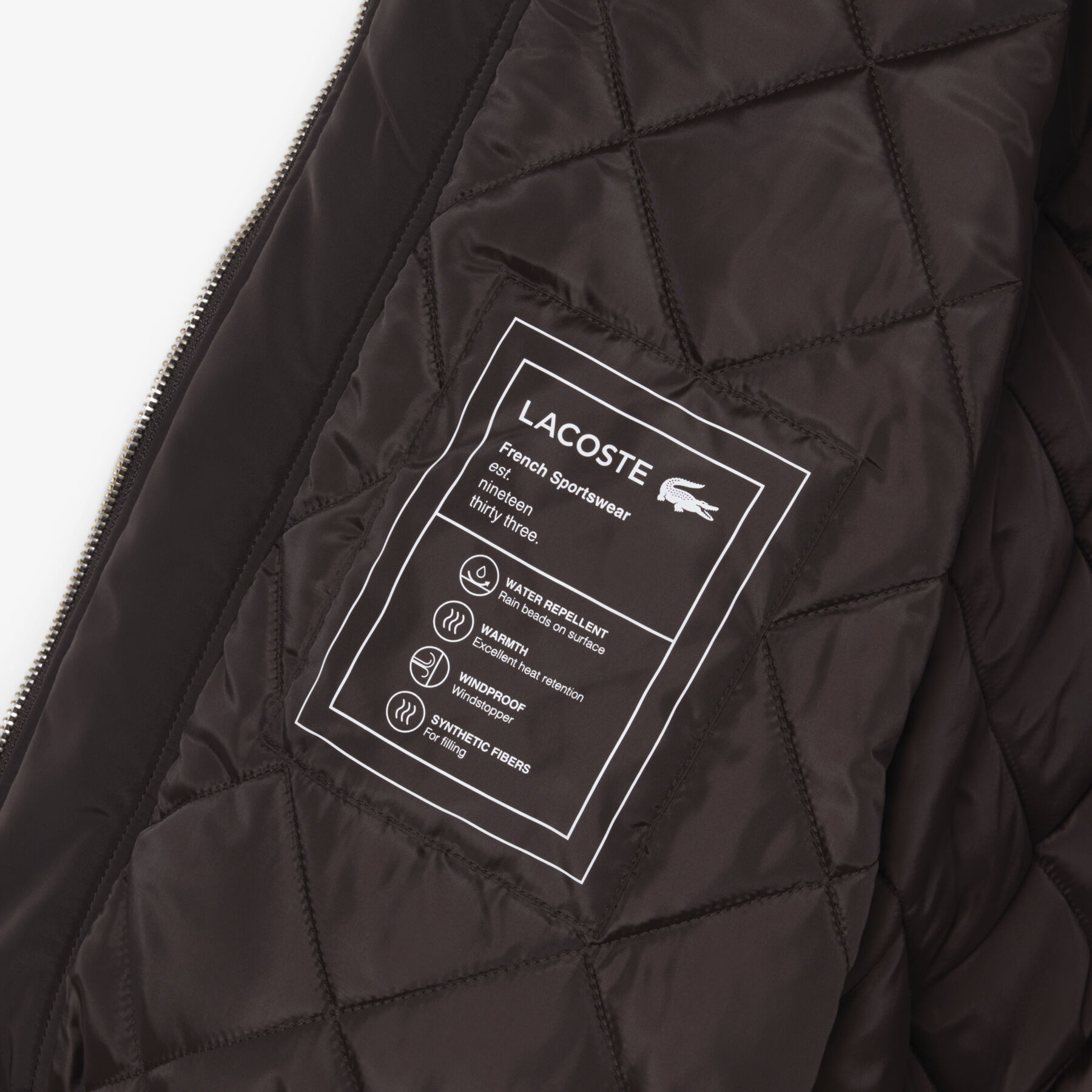 Water-Repellent Aviator Badge Jacket