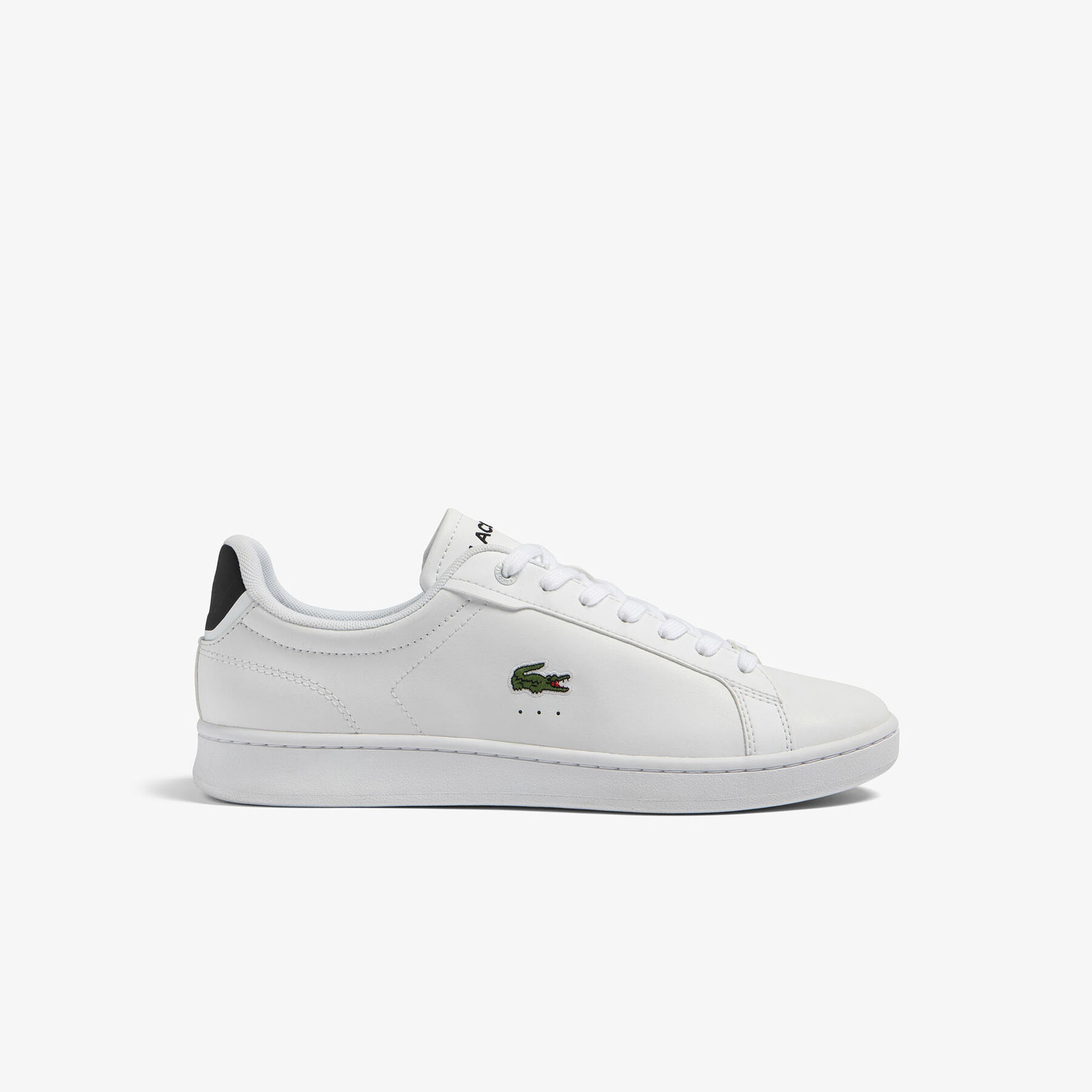 Men's Lacoste Carnaby Pro Leather Heel Pop Trainers men s lacoste carnaby pro leather heel pop trainers