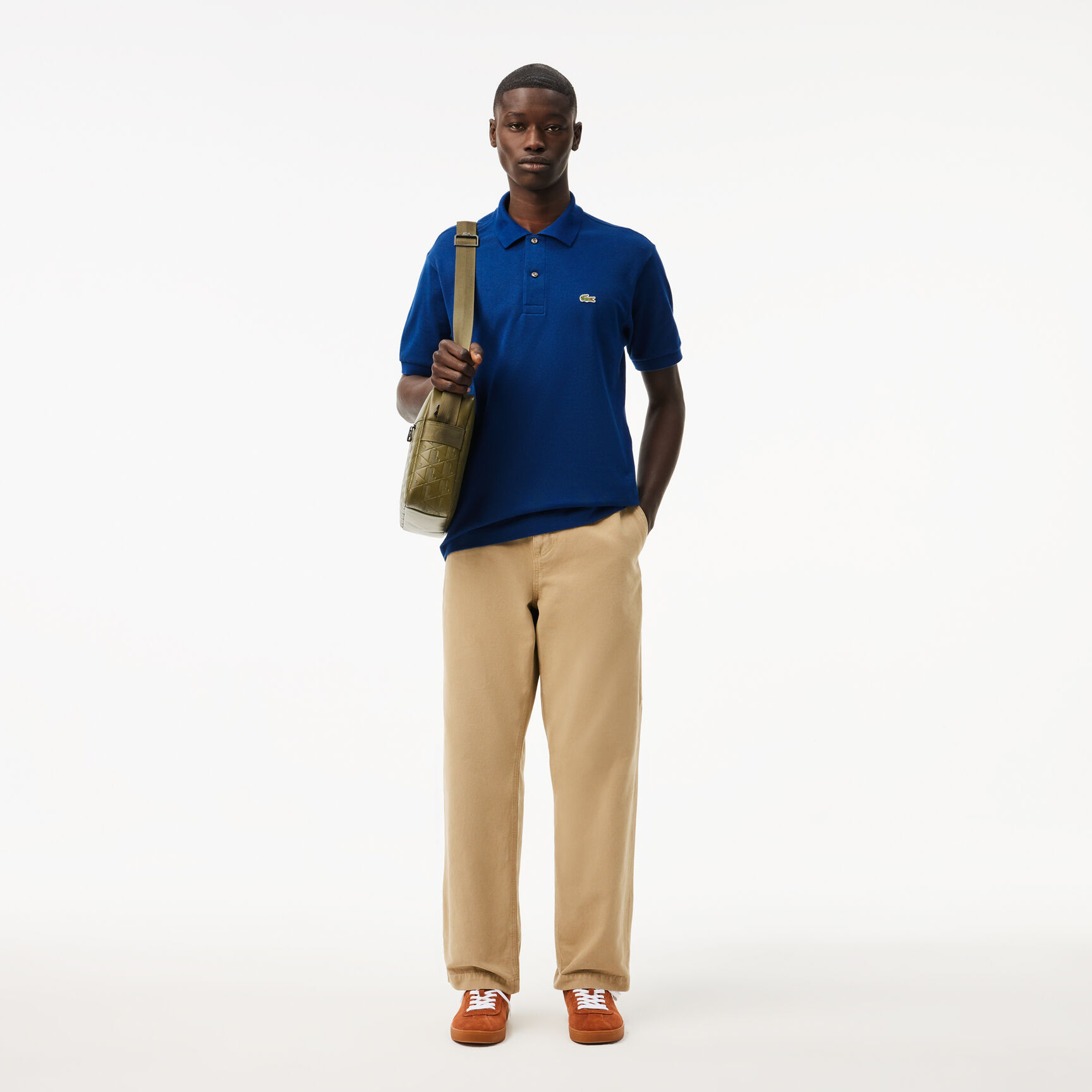 قميص بولو كلاسيكي L.12.12 أصلي قميص بولو كلاسيكي L.12.12 أصلي