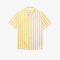 Unisex Lacoste LIVE Striped Satiny Shirt unisex lacoste live striped satiny shirt