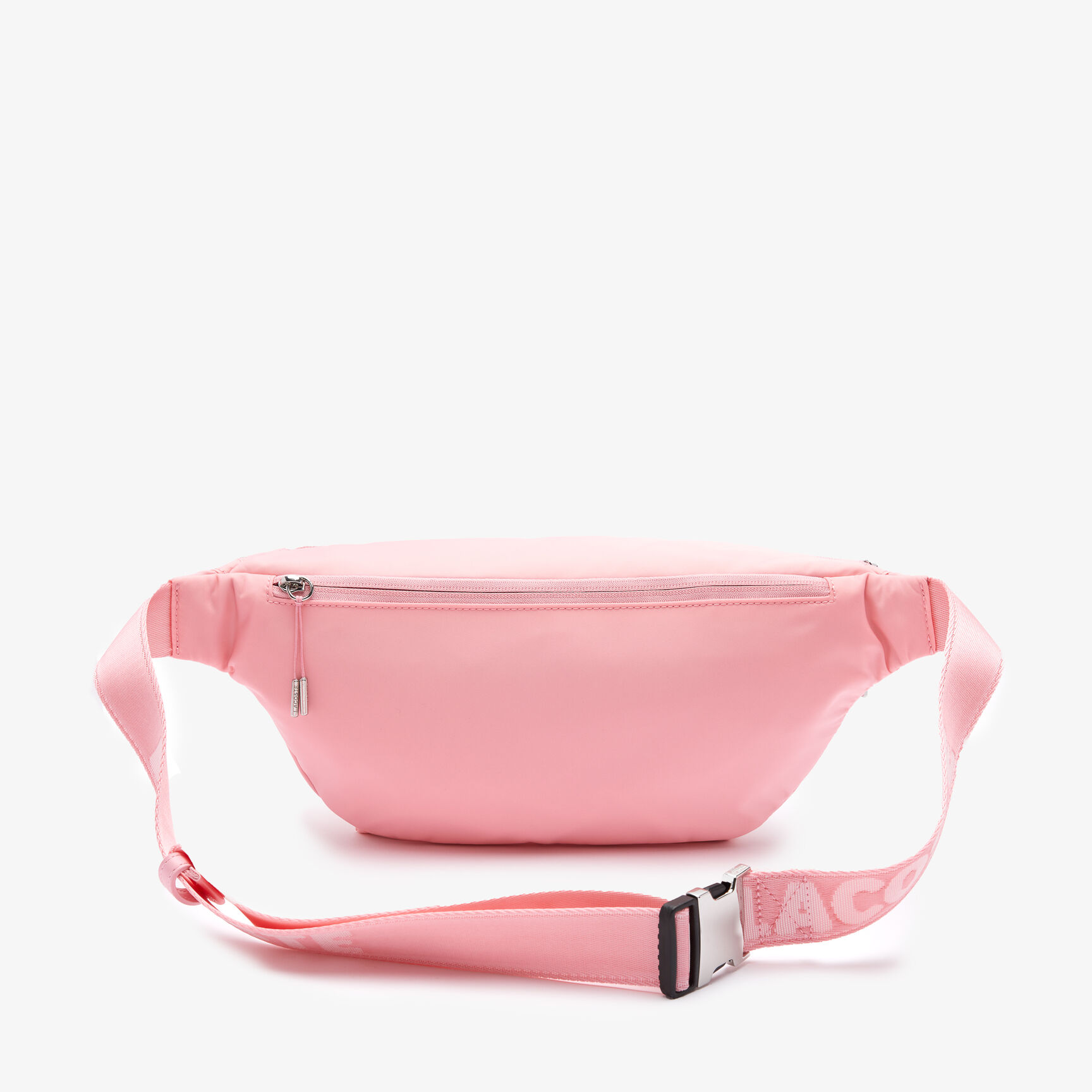Unisex Lacoste Branded Oversized Nylon Waist Bag