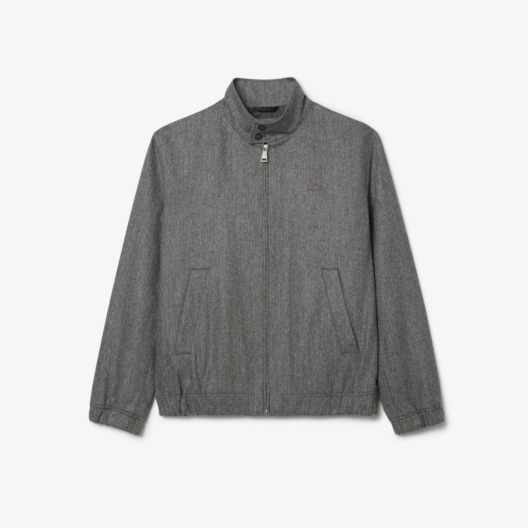 Wool Harrington Jacket lacoste wool harrington jacket