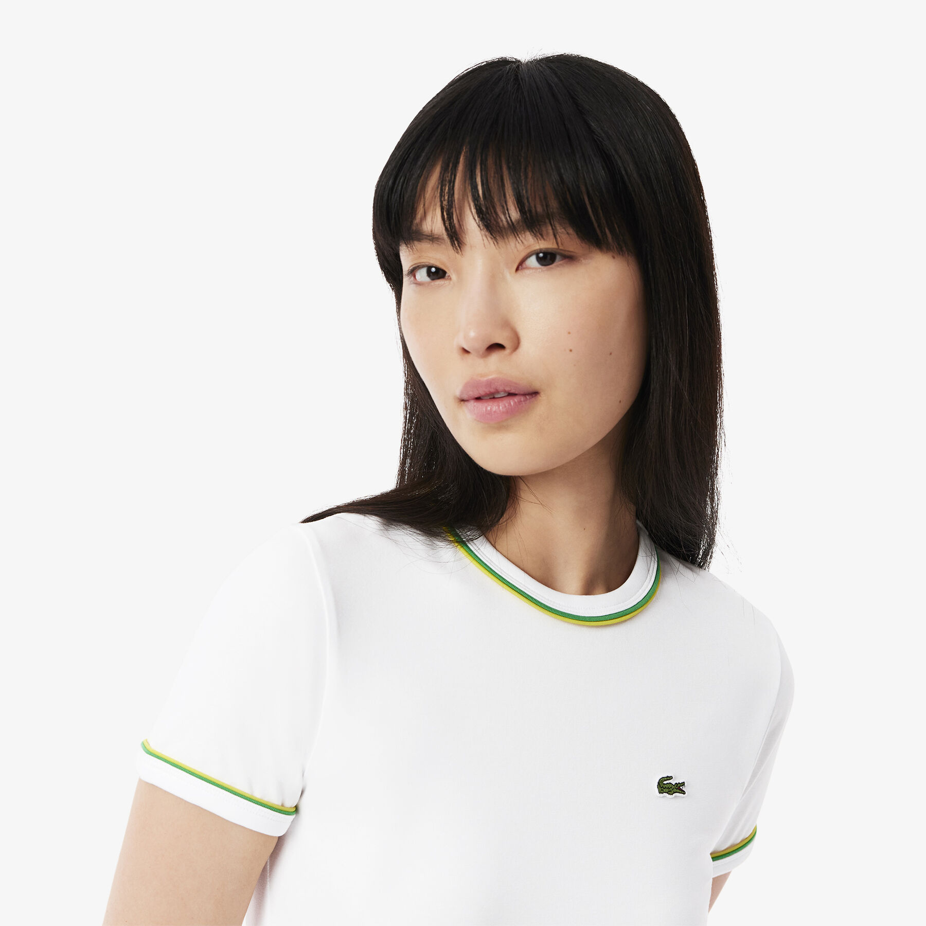 Contrast Accent Jersey T-shirt lacoste contrast accent jersey t shirt