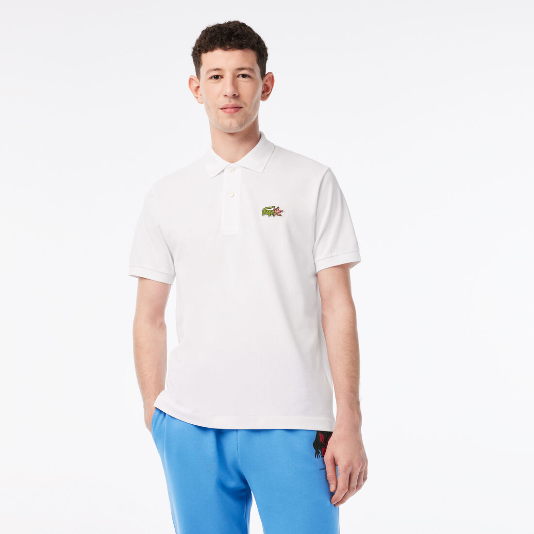 Men&rsquo;s Lacoste x Netflix Organic Cotton Polo Shirt