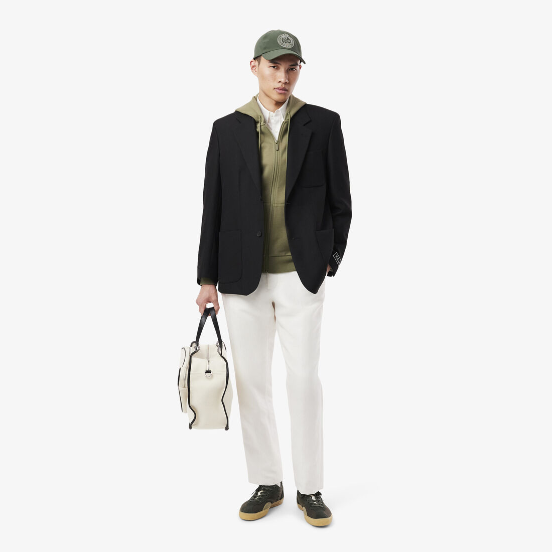 Classic Fit Zipped Fleece Sweatshirt Classic Fit Zipped Fleece Sweatshirt