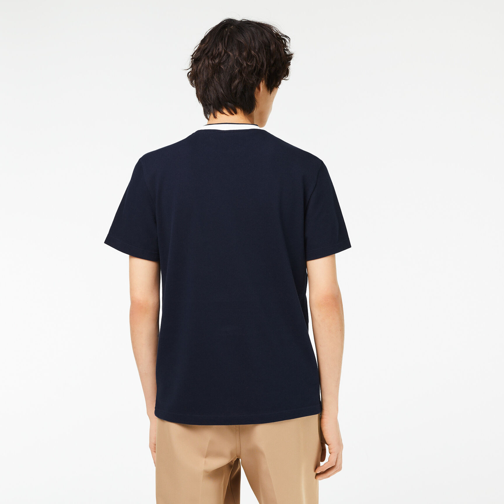 Men's Lacoste Regular Fit Stretch Pique T-shirt