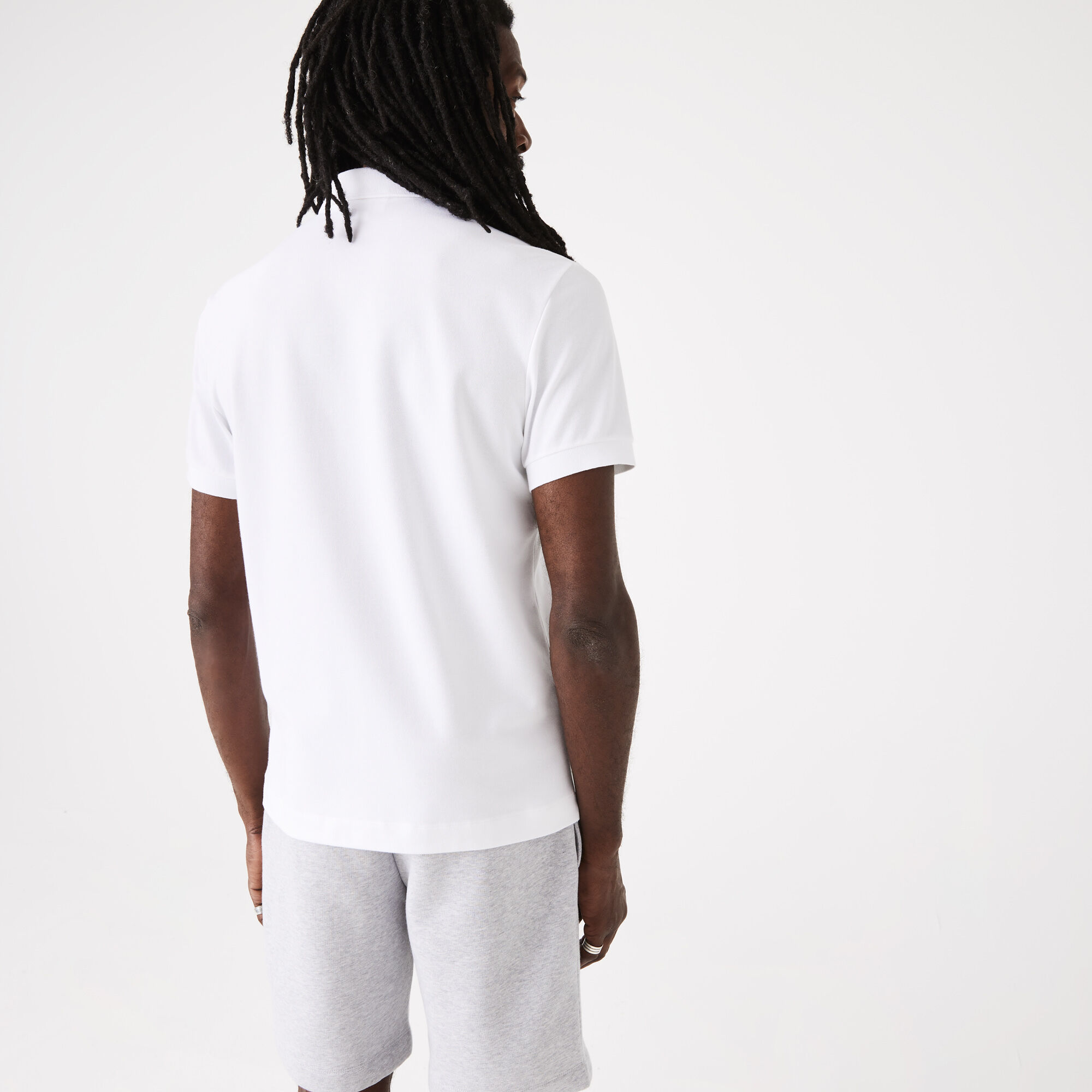 Men's Lacoste Paris Polo Shirt Regular Fit Stretch Cotton Piqué Men's Lacoste Paris Polo Shirt Regular Fit Stretch Cotton Piqué