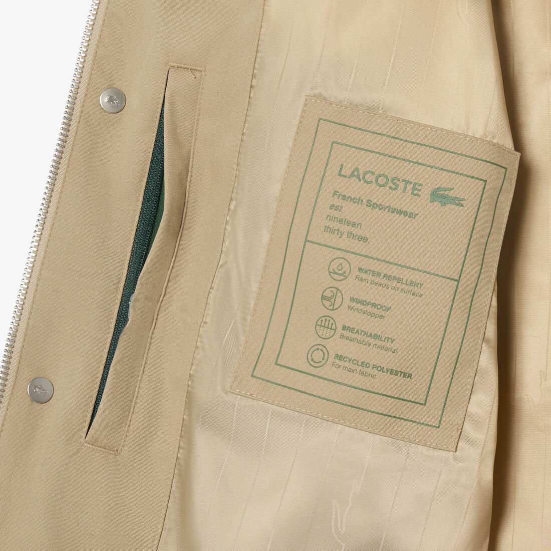 Water-Repellent Twill Harrington Jacket Water-Repellent Twill Harrington Jacket