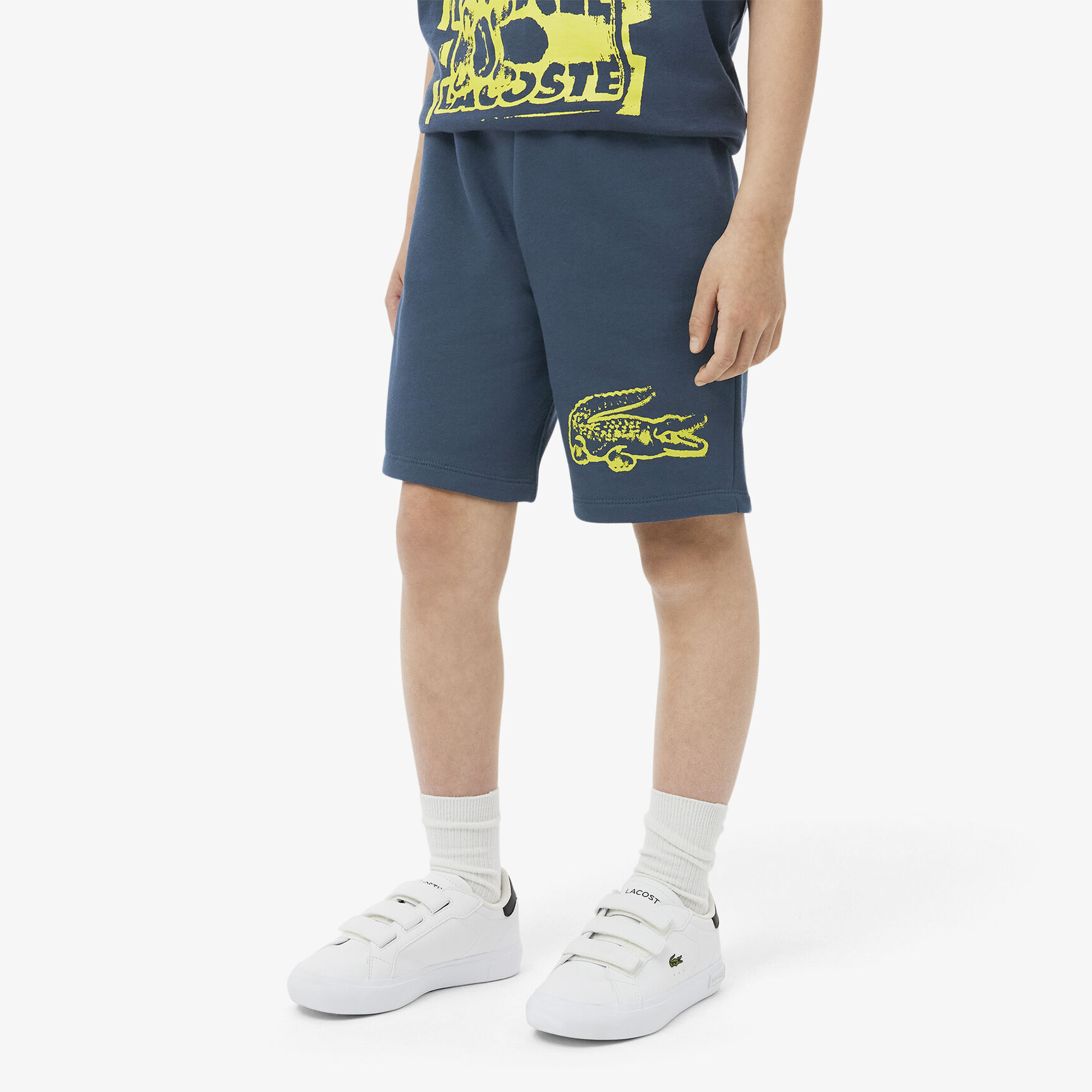 Print Fleece Shorts Print Fleece Shorts