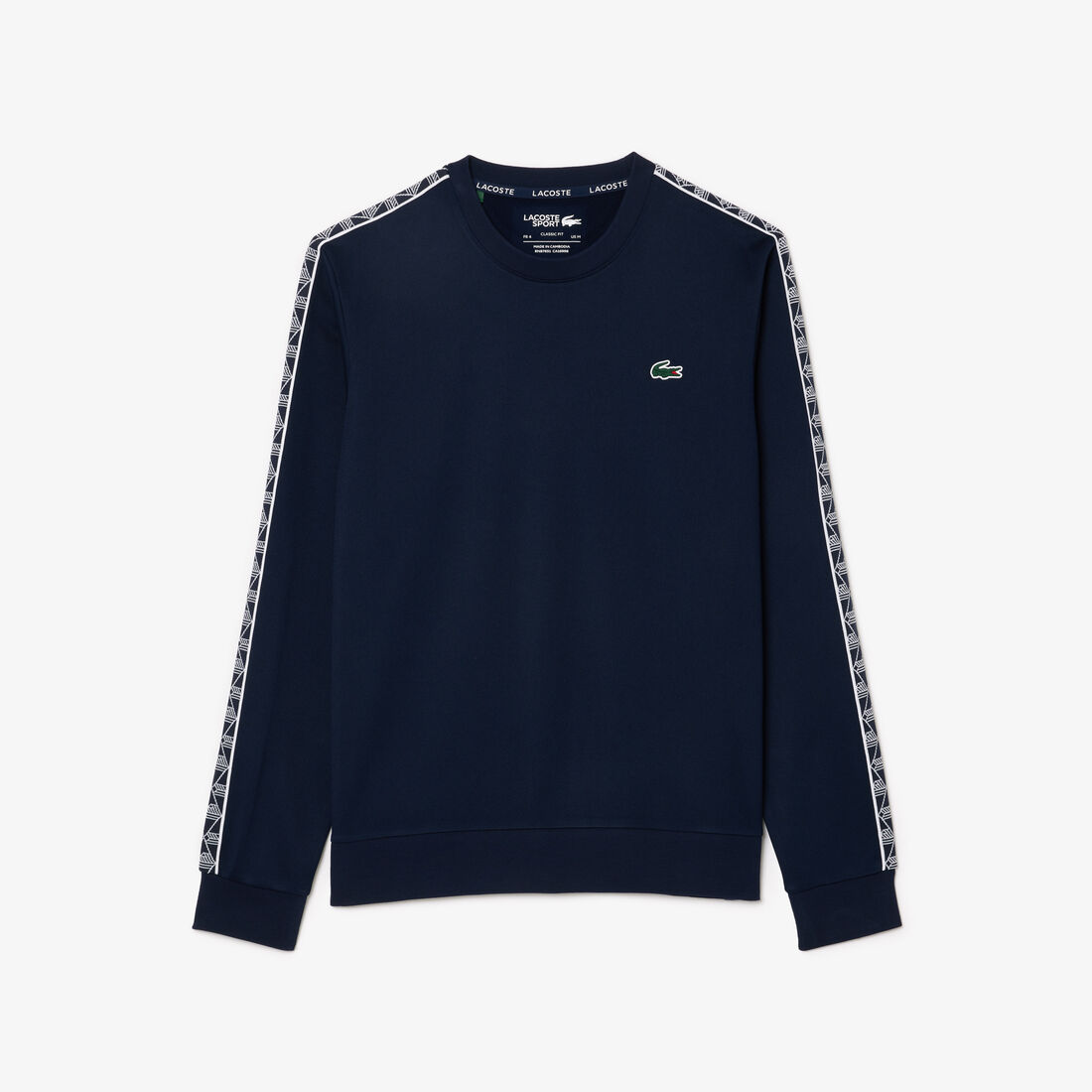 Jacquard Interlock Tennis Sweatshirt
