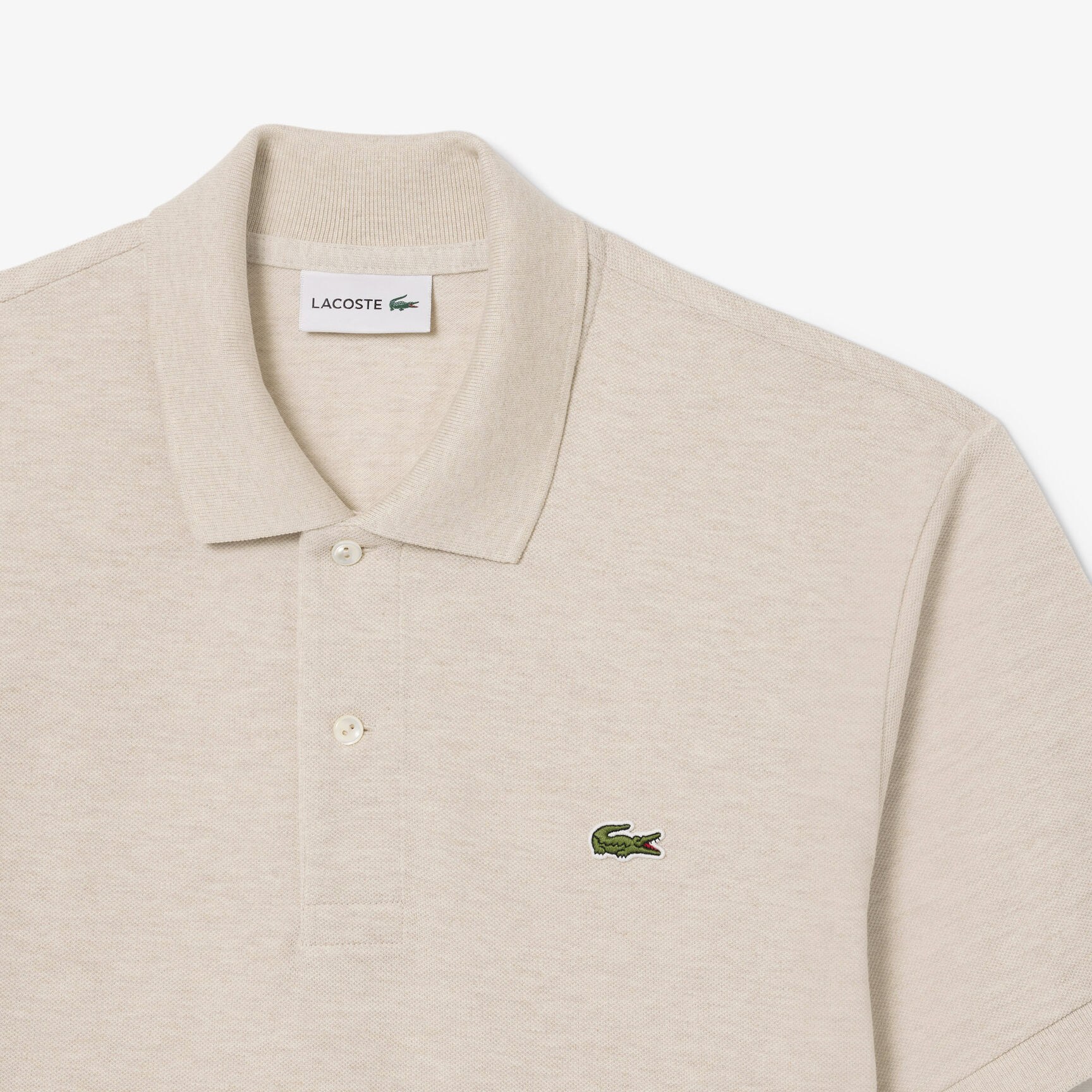 Classic Fit L.12.12 Marl Polo Shirt Classic Fit L.12.12 Marl Polo Shirt