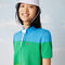 lacoste women s polaroid collaboration striped cotton piqu  polo dress