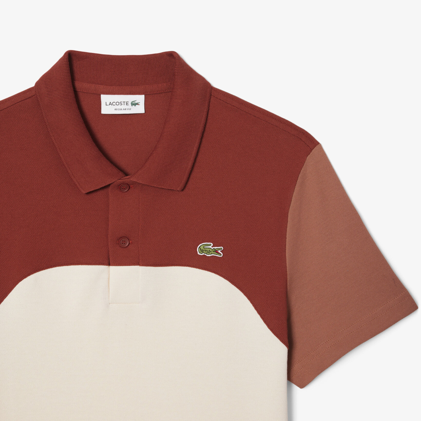 Regular Fit L.12.12 Colour-Block Polo Shirt