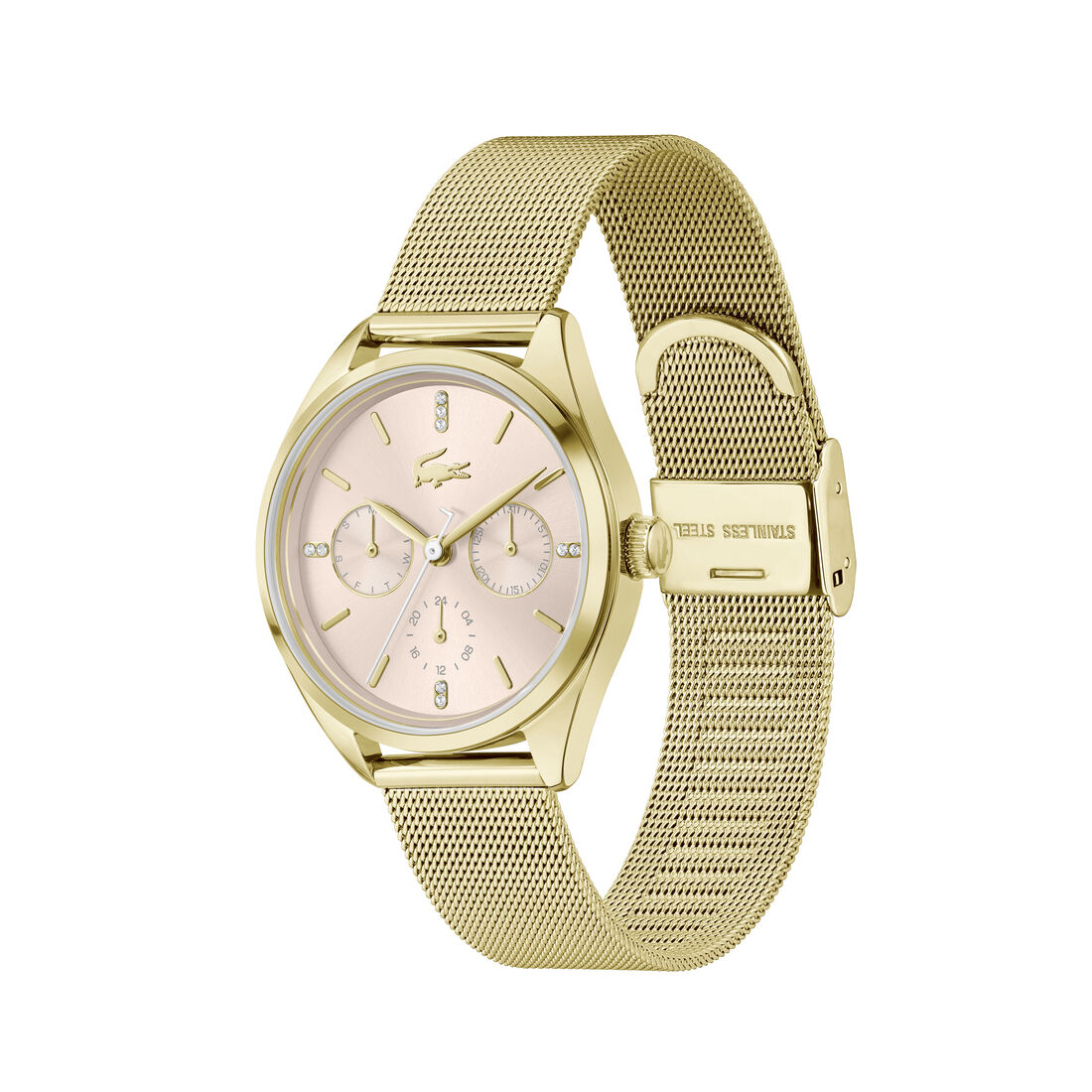 Thin Gold-Plated Steel Women's Watch Thin Gold-Plated Steel Women's Watch