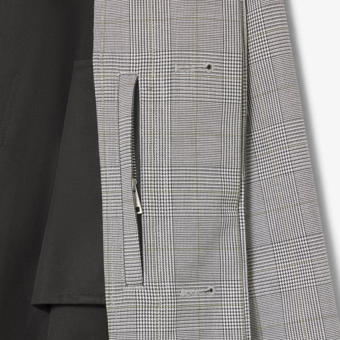 معطف ترنش مزخرف مقاوم للماء معطف ترنش مزخرف مقاوم للماء