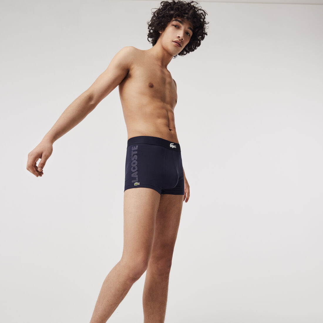 Men’s Stretch Cotton Plain Trunk 3-Pack Men’s Stretch Cotton Plain Trunk 3-Pack