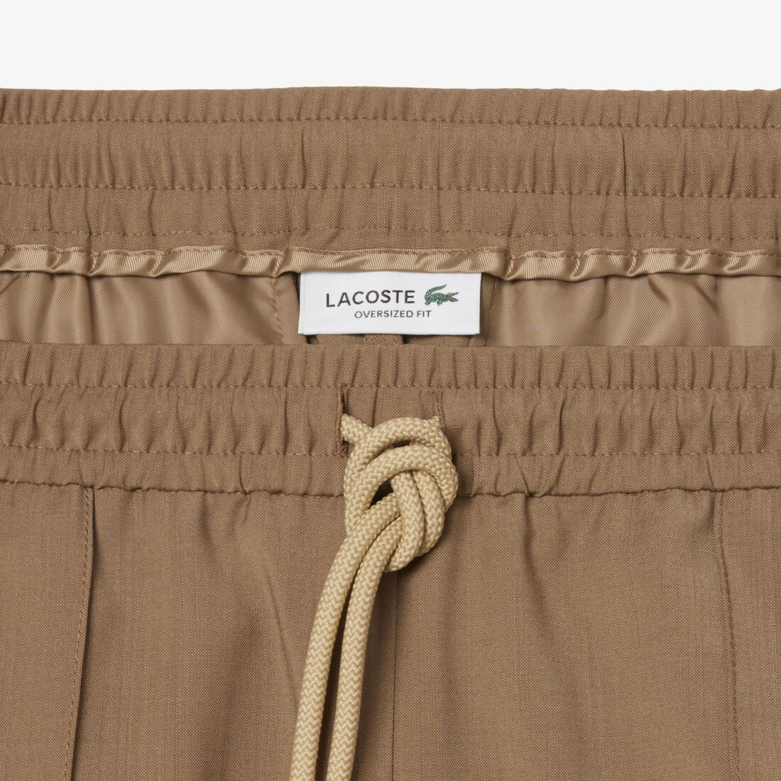 بنطال رياضي كبير الحجم من مزيج الصوف بنطال رياضي كبير الحجم من مزيج الصوف