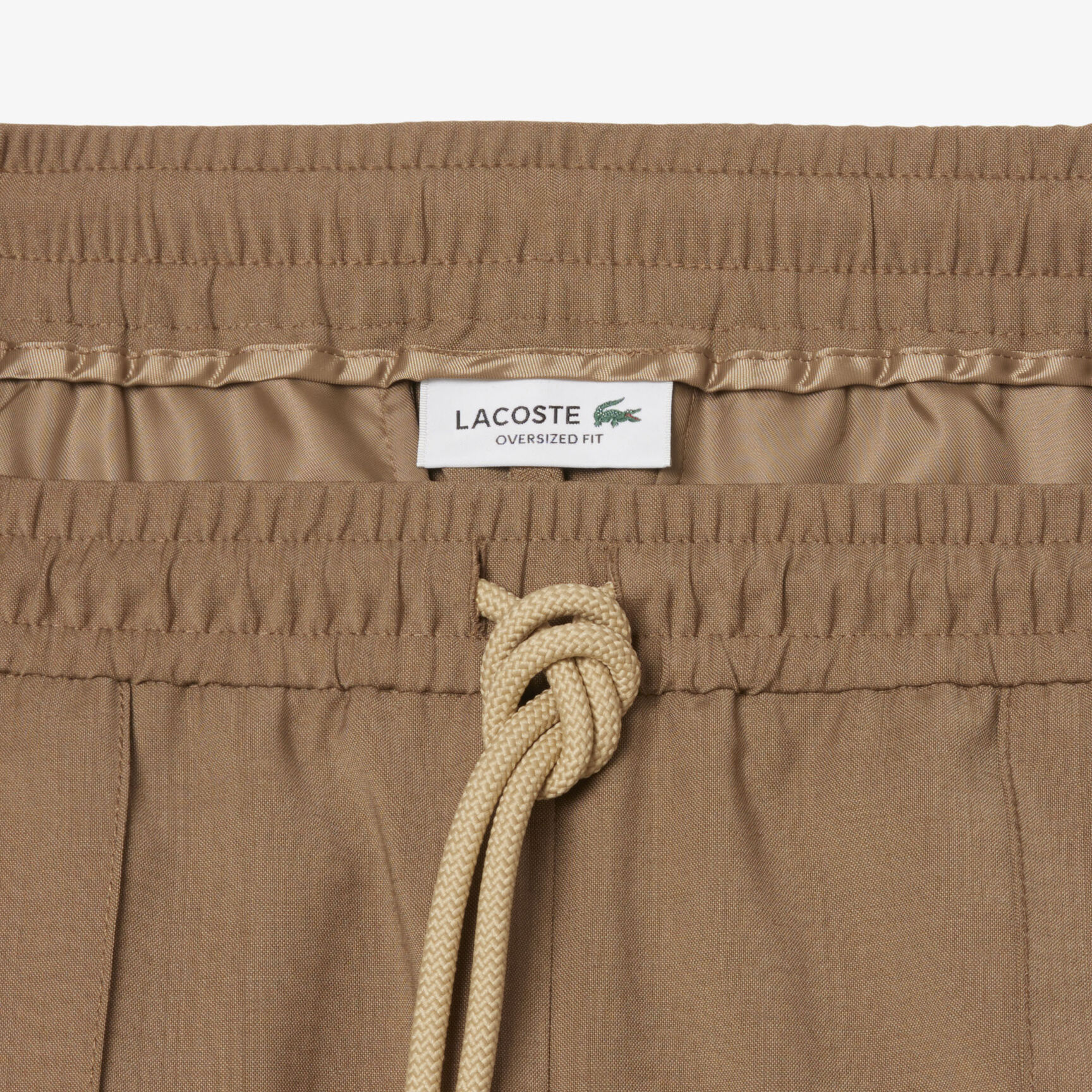 بنطال رياضي كبير الحجم من مزيج الصوف بنطال رياضي كبير الحجم من مزيج الصوف