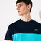 قميص تي-شيرت من البيكيه المسامي متعدد الألوان من مجموعة Lacoste SPORT للرجال لاكوست قميص تي شيرت من البيكيه المسامي متعدد الألوان من مجموعة lacoste sport للرجال