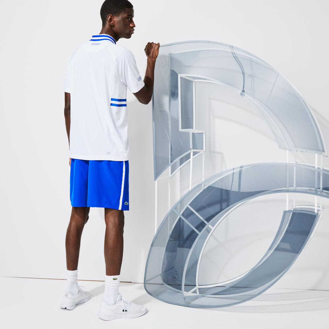 Men's Lacoste SPORT x Novak Djokovic Breathable Ultra-Dry Polo Shirt Men's Lacoste SPORT x Novak Djokovic Breathable Ultra-Dry Polo Shirt