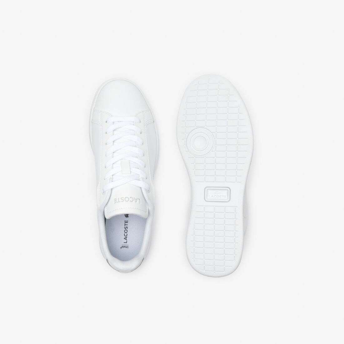 Women's Lacoste Carnaby Pro BL Tonal Leather Trainers Women's Lacoste Carnaby Pro BL Tonal Leather Trainers