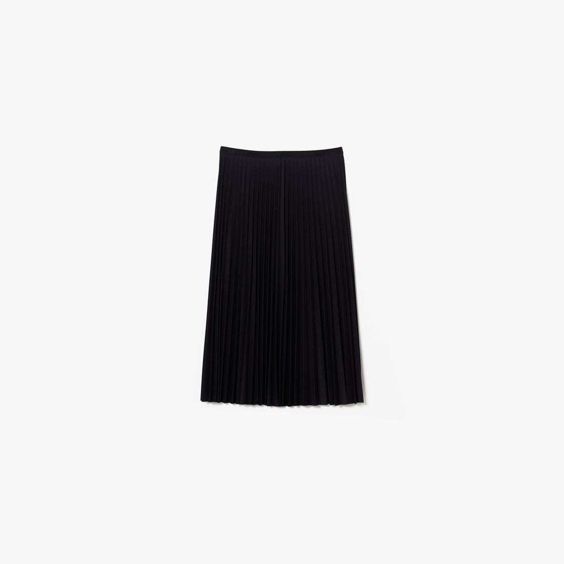 Elastic Waist Fluid Pleated Skirt