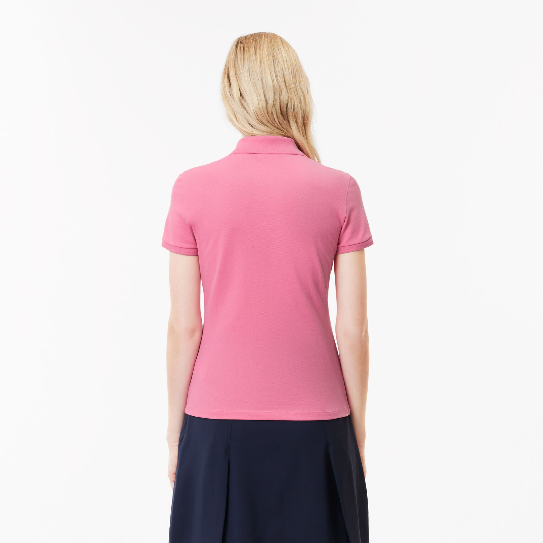 L.12.D Slim Fit Stretch Petit Pique Polo Shirt