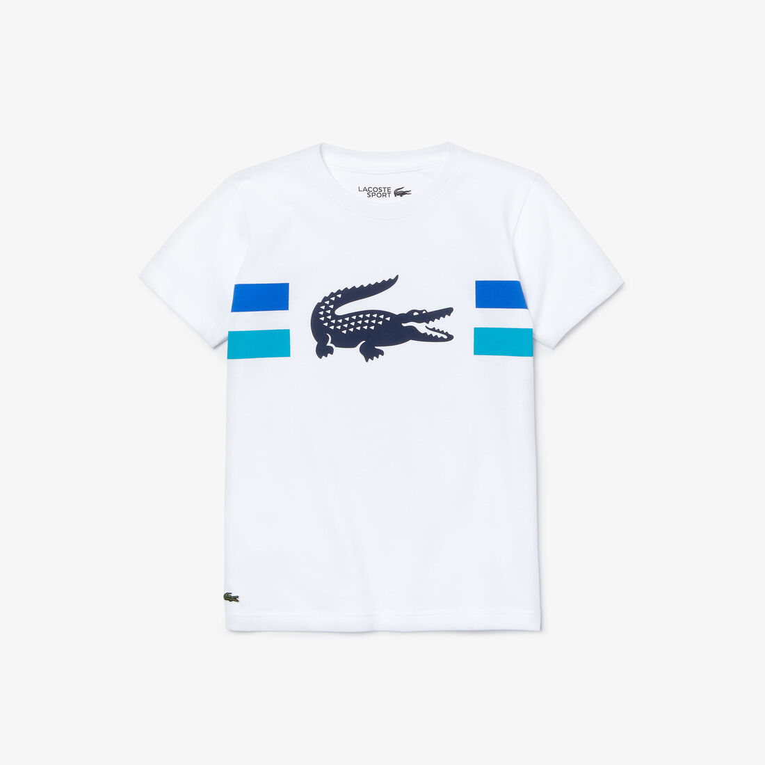 Boys' Lacoste SPORT Crocodile Breathable Jersey T-Shirt Boys' Lacoste SPORT Crocodile Breathable Jersey T-Shirt