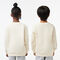 lacoste contrast signature print sweatshirt