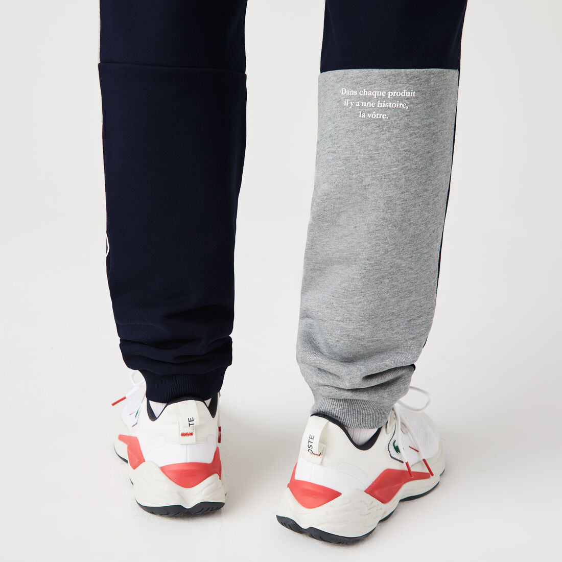 Men's Heritage Destructured Branding Cotton Fleece Joggers Men's Heritage Destructured Branding Cotton Fleece Joggers