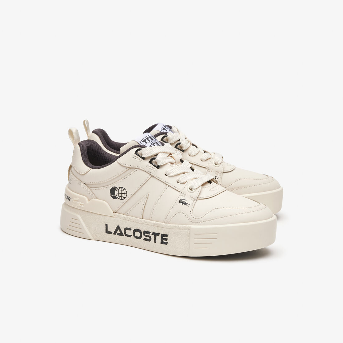 Women's Branded Leather L002 Trainers Women's Branded Leather L002 Trainers